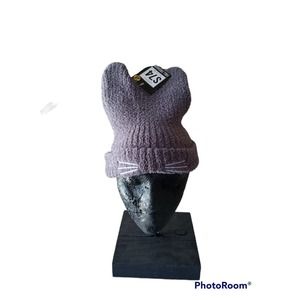NWT Supply Co,  Knit cap with cat motif